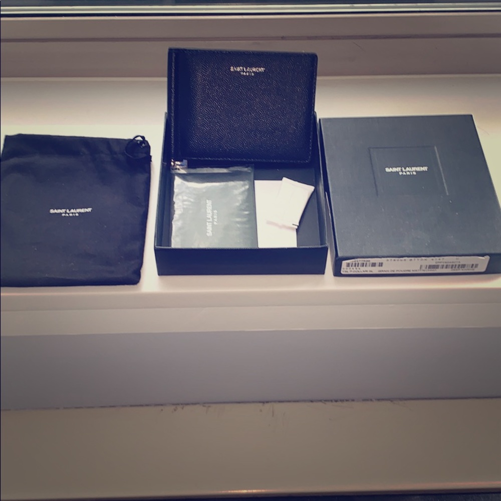 YSL men’s wallet